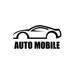 sport car automotive logo vector illustration