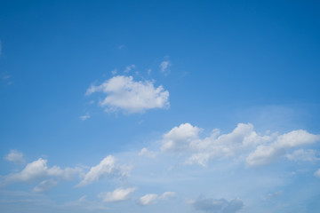 Blue sky and cloud