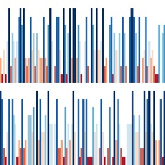 Colorful Number 'pi' Data Visualisation Art Computational Generative illustration