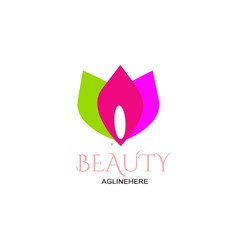 flower logo perfect for any child care, flower, beauty care, cosmetic for logo design modern