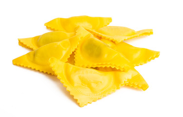 Fototapeta premium italian ravioli isolated