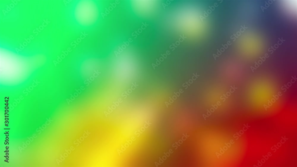 Poster computer generated a soft translucent blurry backdrop. 3d rendering of defocused glowing spots