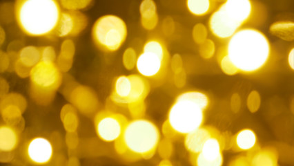 Obraz premium yellow bokeh 