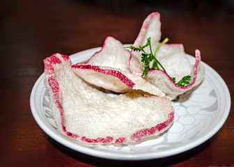 Asian food : Fish Cracker