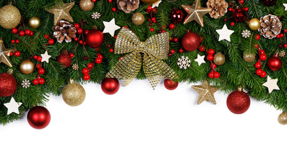 Christmas decoration frame