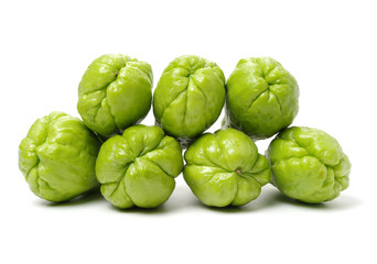 Fototapeta premium Chayote on a white background