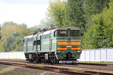 Obraz premium electric locomotive