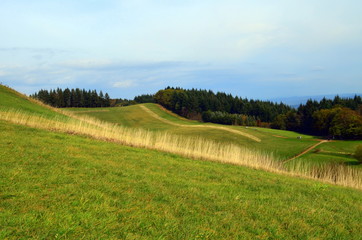 Fototapeta na wymiar Herbstlandschaft im Kaiserstuhl