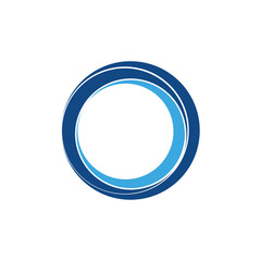 circle logo and symbols TEMPLATE Vector ILLUSTRATION