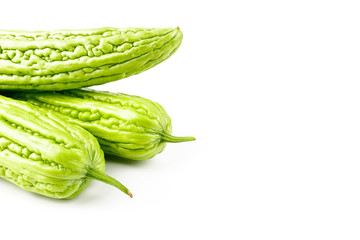 Momordica charantia balsam apple, balsam pear, bitter cucumber, bitter gourd, bitter melon tropical...