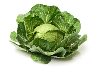 Cabbage isolated on white background