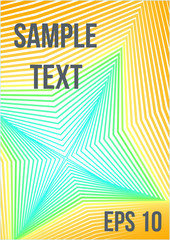 Fototapeta premium Modern abstract background.