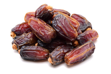 Dates on a white background