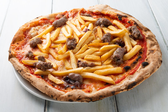 14 Best Pizza Con Patatine Fritte Images Stock Photos Vectors Adobe Stock