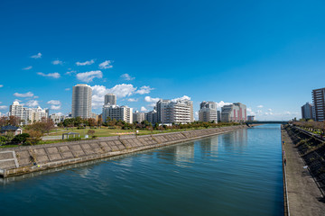 浦安のマンション群