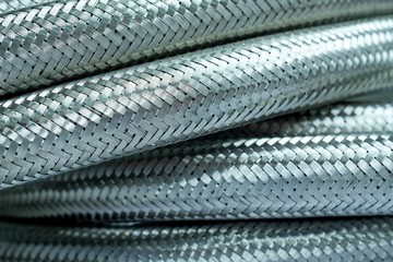 Stainless steel flexible hoses and flexi pipes, fittings and pressure joints.