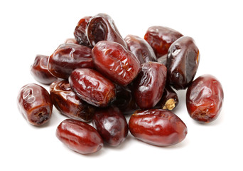 Dates on a white background