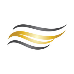 hair logo and symbol design vector template