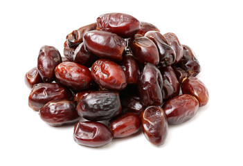 Dates on a white background