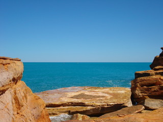 Strand von Broom, Northern Territory Australien
