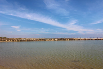 Fototapeta premium Salinas de San Pedro del Pinatar, Murcia, España