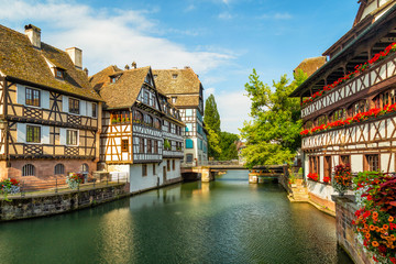 Little France (La Petite France), a historic quarter of the city of Strasbourg in eastern France....