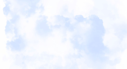 Blue watercolor background for your design, watercolor background concept, vector.