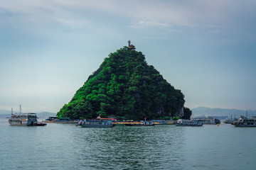 Titov Russian astronaut or Titop island of Ha Long bay - Vietnam
