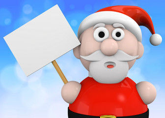 Santa Claus Character - 3D