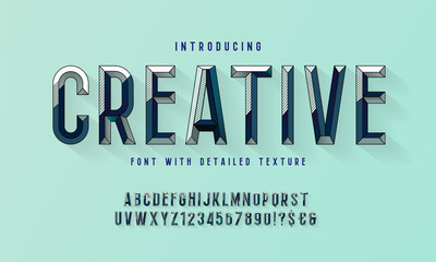 Chiseled block letters. Vector of modern bold font and alphabet. Vintage Alphabet vector 80's, 90's Old style graphic set. Retro Chiseled Alphabet Vector Font. Type letters, numbers.