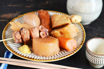 寒い日のおでん