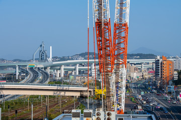 バイパス延長工事風景(福岡県)