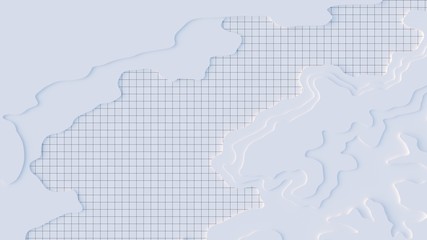Map line of topography. Abstract topographic map concept with space for your copy. 