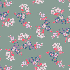 Vector illustration of a beautiful floral bouquet. 