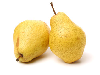 Tasty pear isolated on white background 