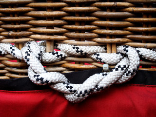 Nudo de seguridad en un globo aerost&aacute;tico