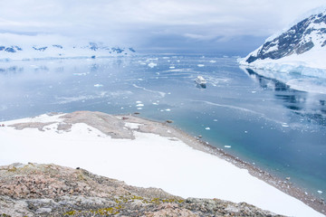 paysage antarctique