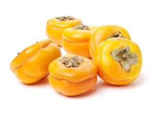 persimmon on a white background 