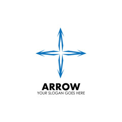 Obraz premium Arrow vector illustration icon