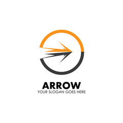 Fototapeta premium Arrow vector illustration icon