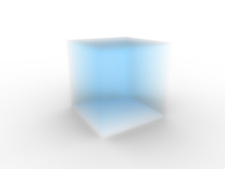 3d illustration of aerogel material