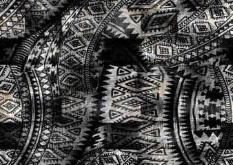 ethnic geometric pattern