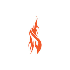 Fire flame vector illustration design template