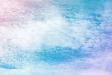 Colorful clouds in the sky.