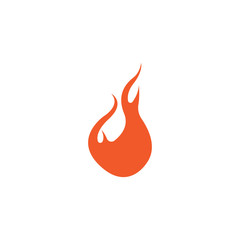 Fire flame vector illustration design template