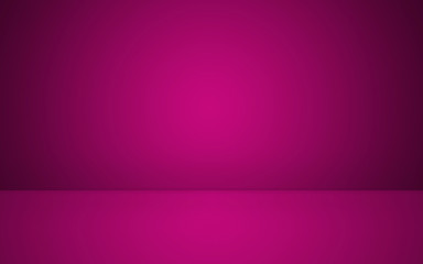 Purple room and purple floor