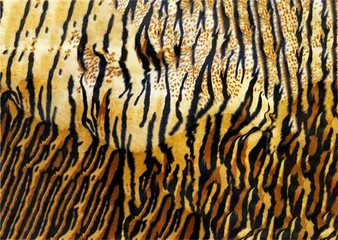 tiger skin background
