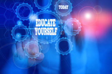 Handwriting text writing prepare oneself or someone in a particular area or subject. Conceptual photo inviting someone to join in your local group or company Picture photo system network scheme modern