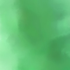 quadratic graphic format abstract diffuse painted background with medium sea green, pale green and light green color. can be used as texture, background element or wallpaper