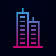 Building nolan icon. Simple thin line, outline vector of building icons for ui and ux, website or mobile application